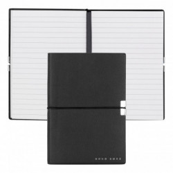HUGO BOSS Notizblock A6 Elegance Storyline Schwarz Liniertes Papier