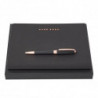 HUGO BOSS Set Essential Rosegold (kugelschreiber & A5 schreibmappe)