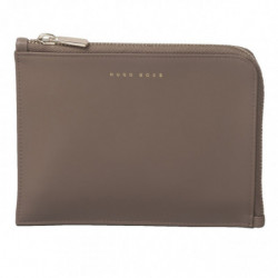 HUGO BOSS A6 Dokumentenmappe Verse Taupe