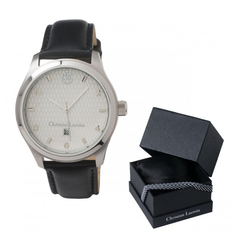 Christian Lacroix Date Rhombe Leather
