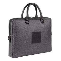 CERRUTI 1881 Laptoptasche Logomania Grau