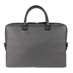 CERRUTI 1881 Laptoptasche Logomania Grau