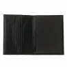 HUGO BOSS Kartenetui Essential Schwarz mit Notizblock
